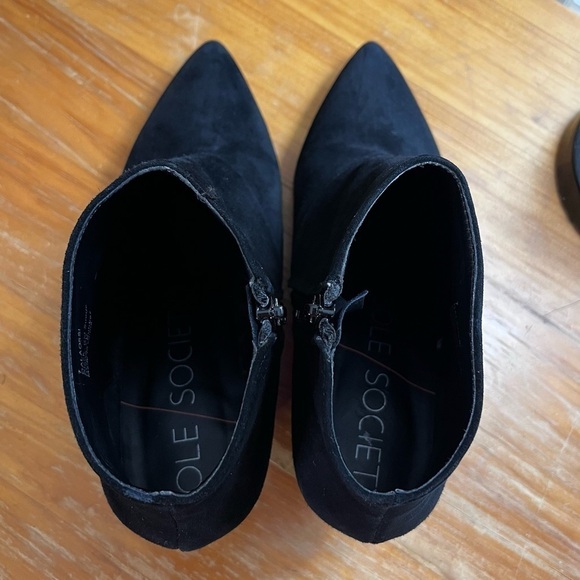 Sole Society Pointed Toe Wedge Bootie - Picture 10 of 15